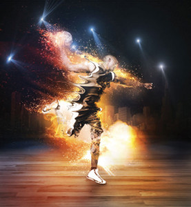 Create-a-Fiery-Dynamic-Basketball-Photo-Manipulation