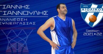 Κράτησε τους Γιαννούλη και Γιαννουζάκο ο Αιολικός Μυτιλήνης! Κράτησε τους Γιαννούλη και Γιαννουζάκο ο Αιολικός Μυτιλήνης!