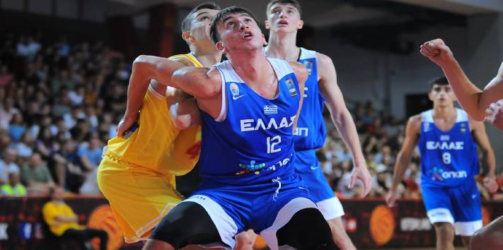 Ευρωμπάσκετ U16: Με 30άρα «φιλοδώρησε» η Βόρεια Μακεδονία η εθνική παίδων